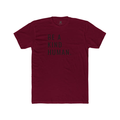 Be A Kind Human Cotton Crew Tee
