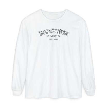 Sarcasm University Long Sleeve Tee