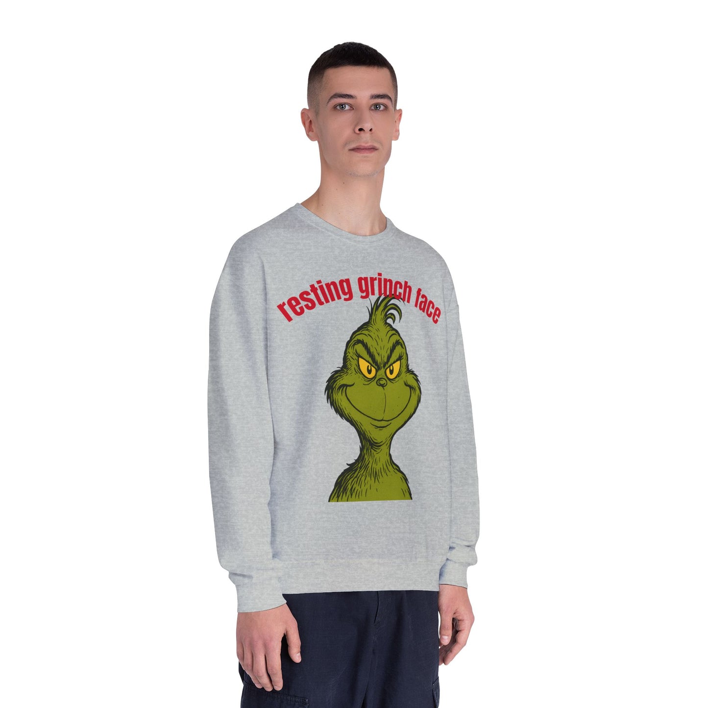 "Resting Grinch Face" Crewneck Sweatshirt