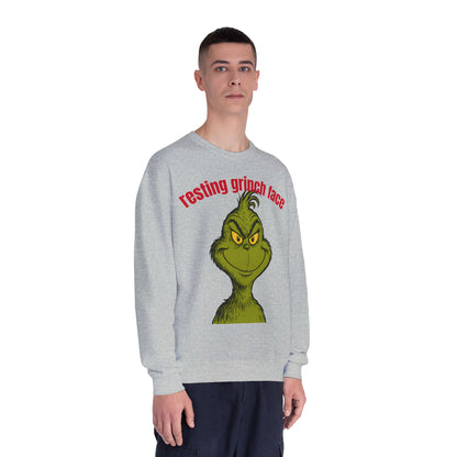 "Resting Grinch Face" Crewneck Sweatshirt