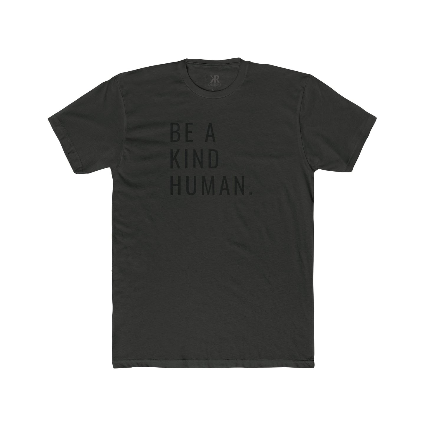 Be A Kind Human Cotton Crew Tee