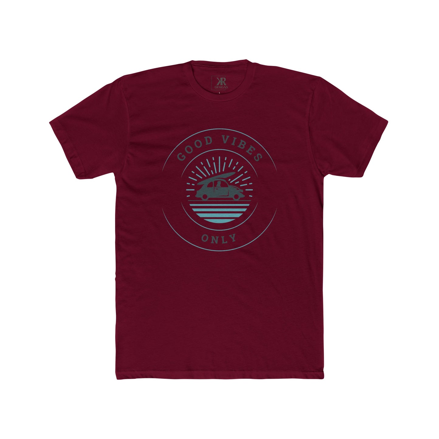 Good Vibes Cotton Crew Tee
