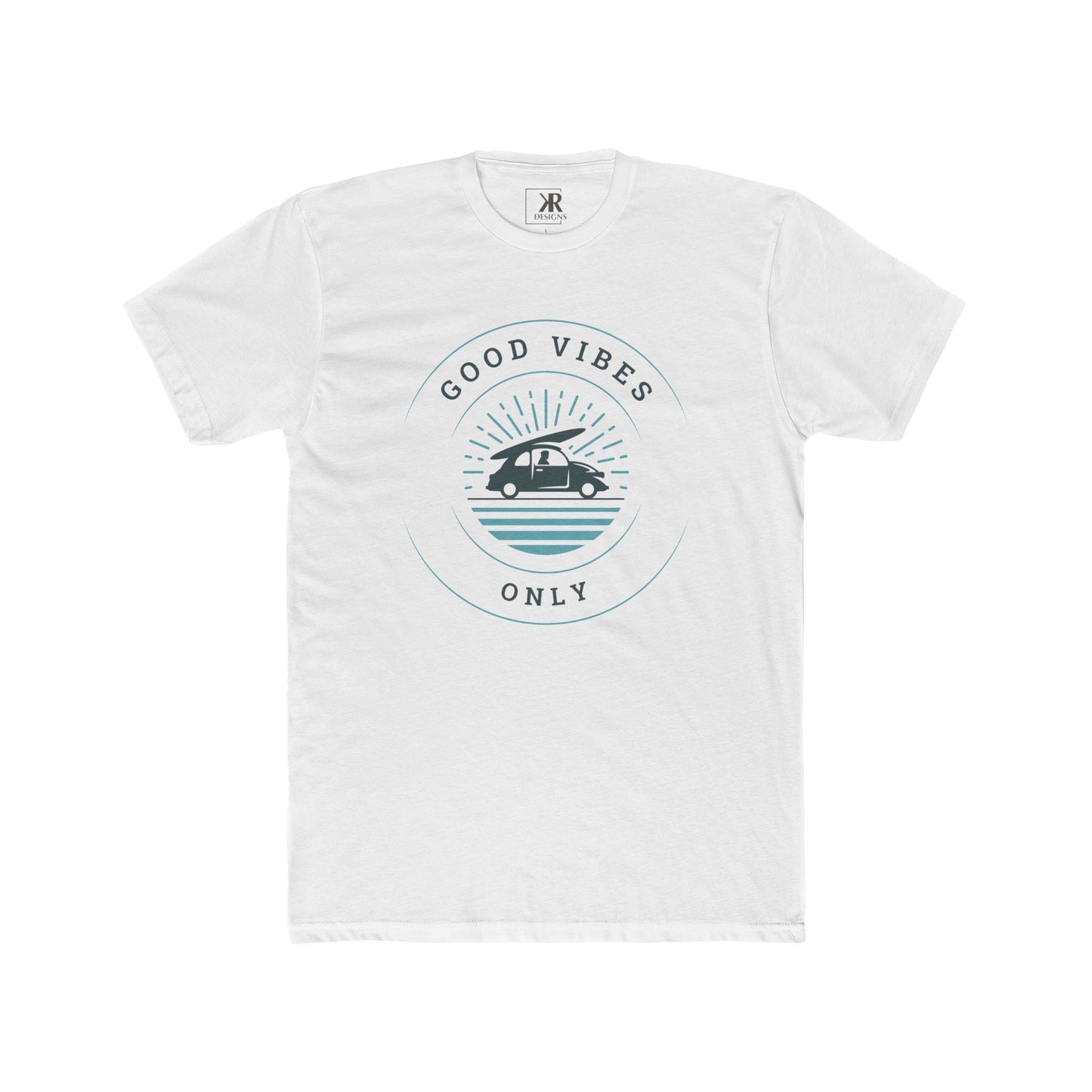 Good Vibes Cotton Crew Tee