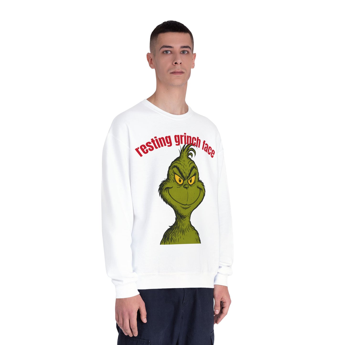 "Resting Grinch Face" Crewneck Sweatshirt