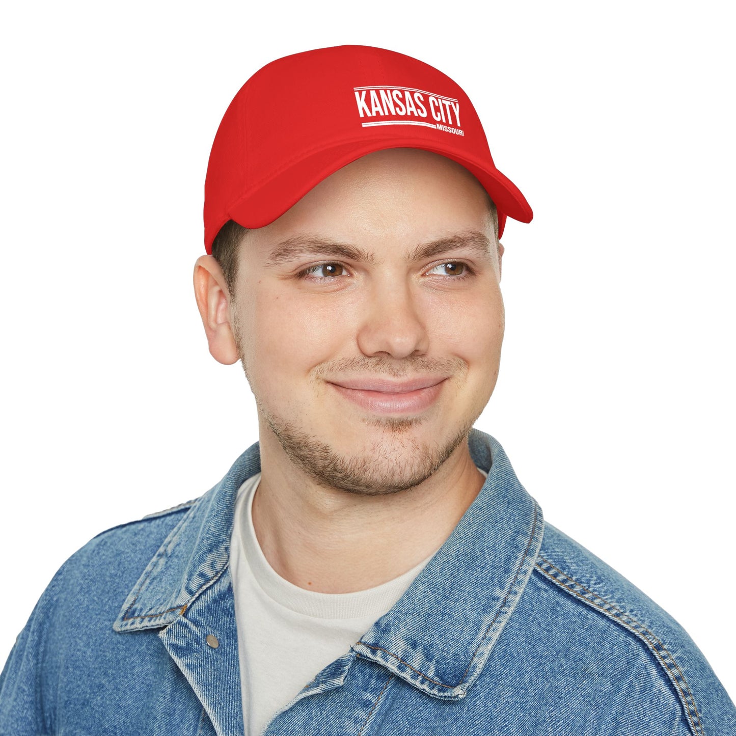 Kansas City Missouri Low Profile Baseball Cap – Vintage Script City Pride Hat