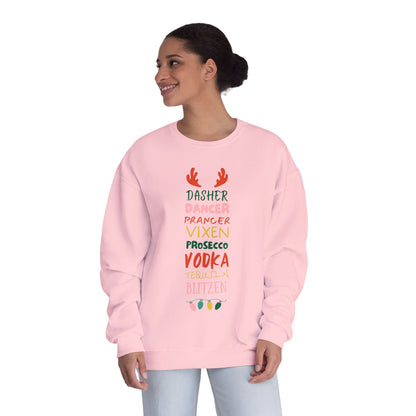 "Vodka, Prosecco, Vixen" Holiday Sweatshirt