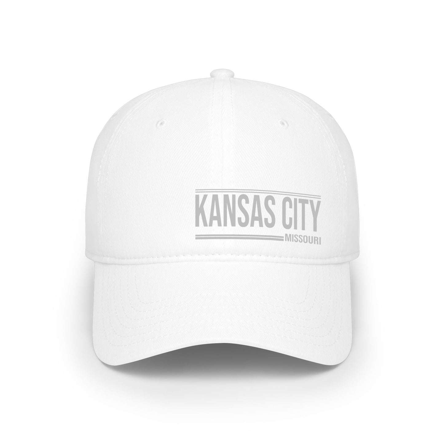 Kansas City Missouri Low Profile Baseball Cap – Vintage Script City Pride Hat