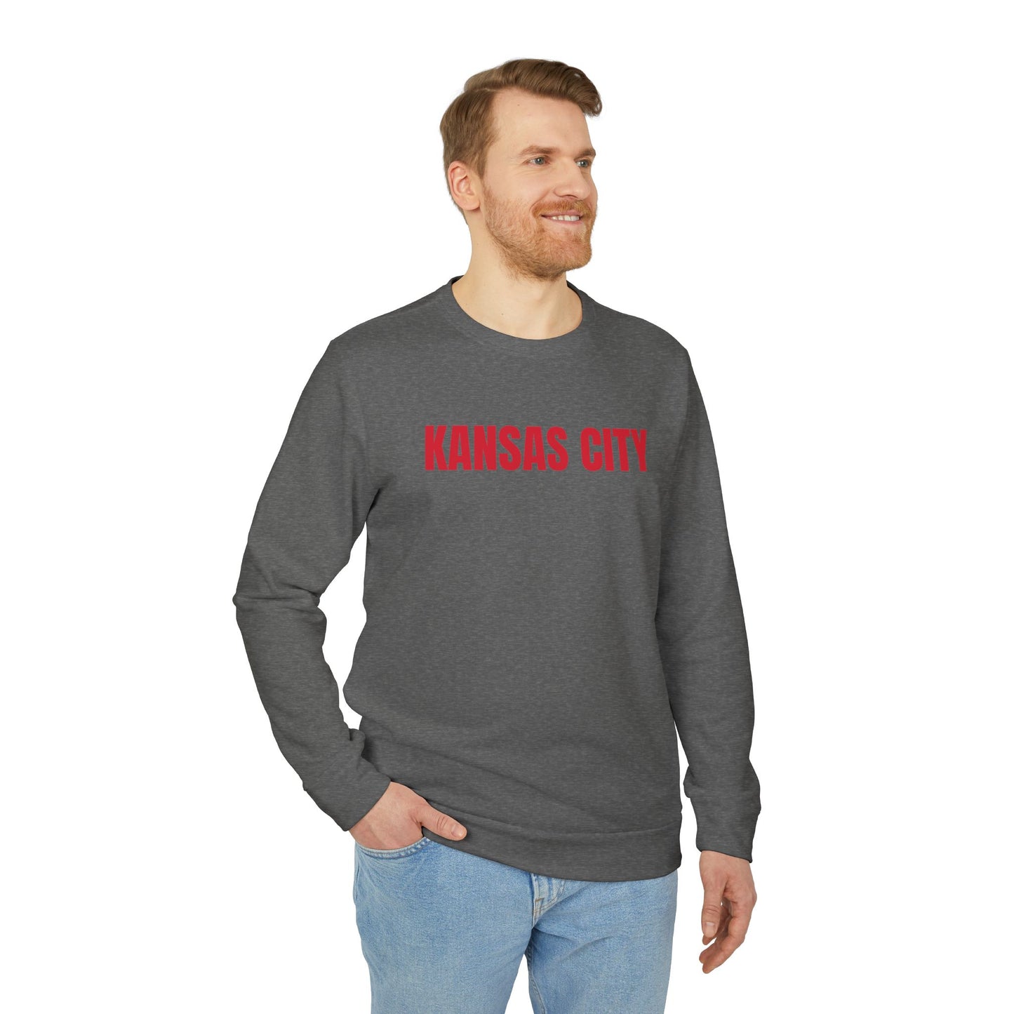 Kansas City adidas Fleece Crewneck Sweatshirt