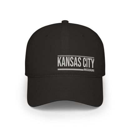 Kansas City Missouri Low Profile Baseball Cap – Vintage Script City Pride Hat