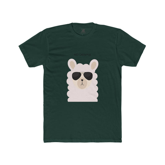 No Drama Llama Cotton Crew Tee