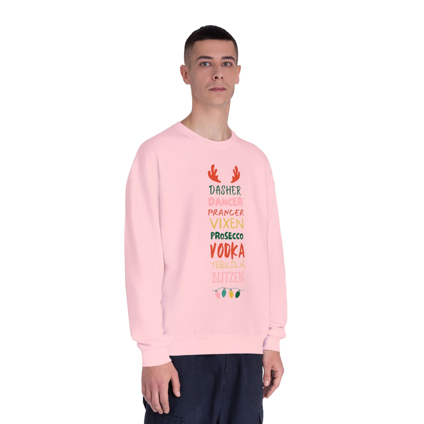 "Vodka, Prosecco, Vixen" Holiday Sweatshirt