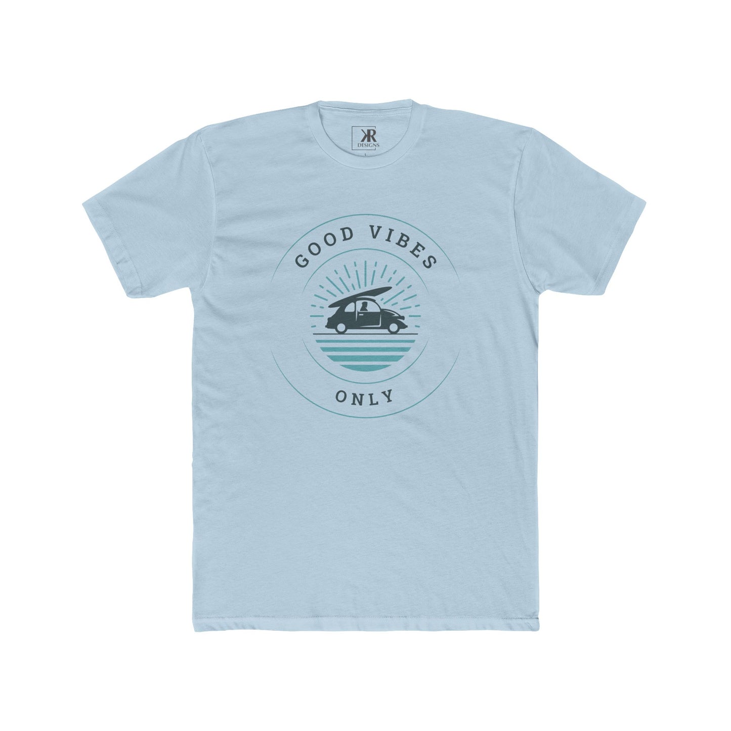 Good Vibes Cotton Crew Tee