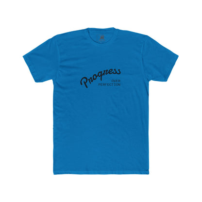 Progress Over Perfection T-Shirt - Unisex Cotton Crew Tee