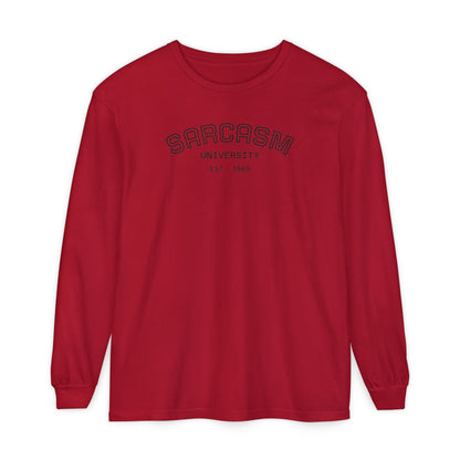 Sarcasm University Long Sleeve Tee