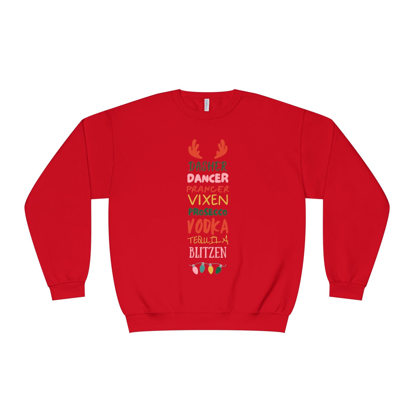 "Vodka, Prosecco, Vixen" Holiday Sweatshirt