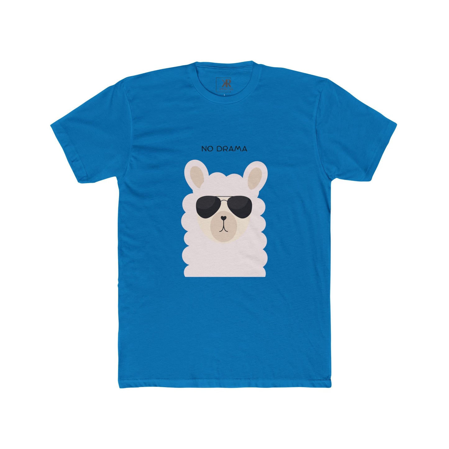 No Drama Llama Cotton Crew Tee