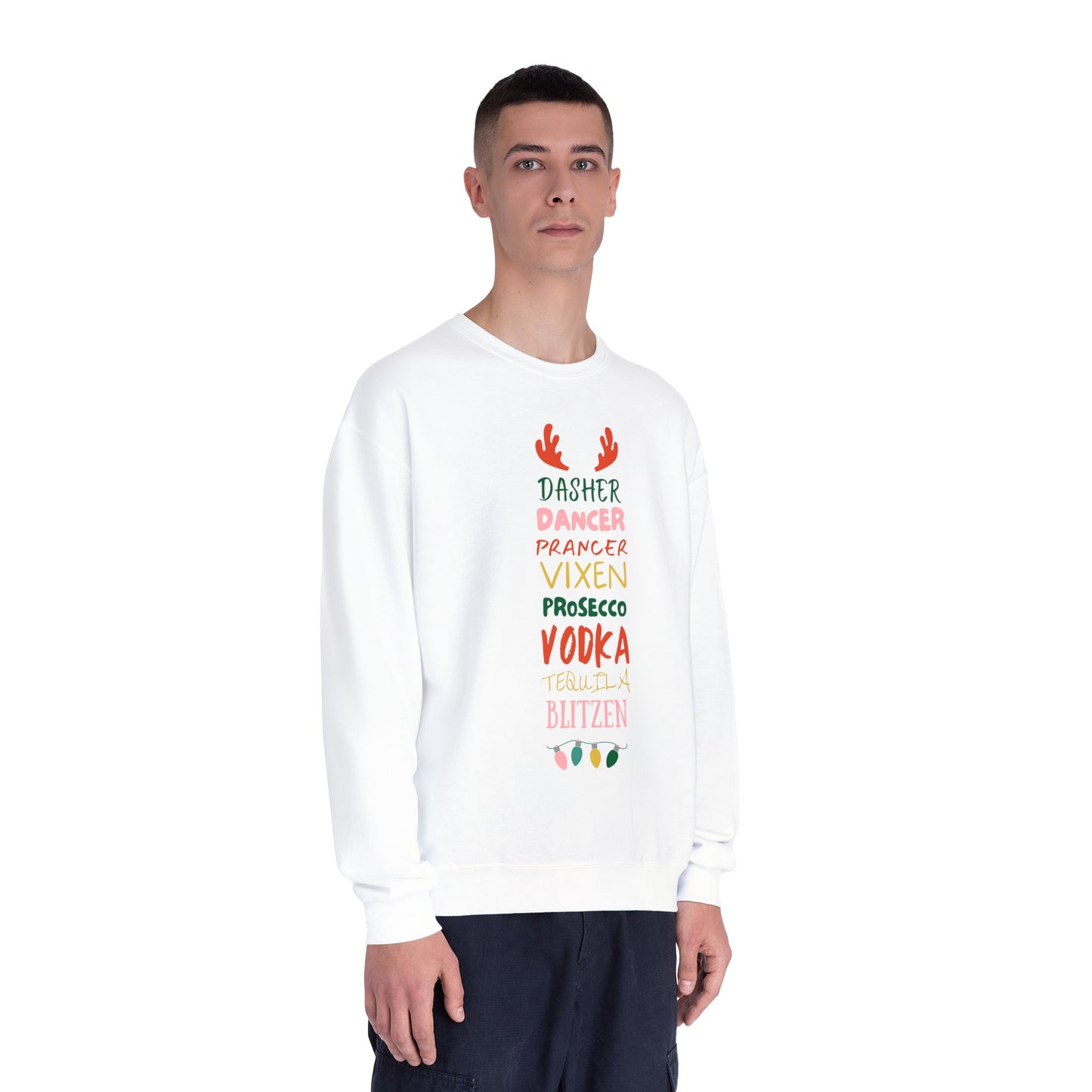 "Vodka, Prosecco, Vixen" Holiday Sweatshirt