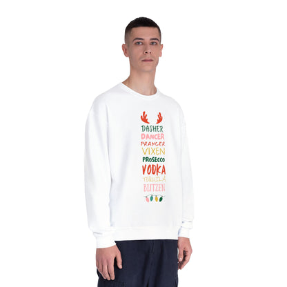 "Vodka, Prosecco, Vixen" Holiday Sweatshirt