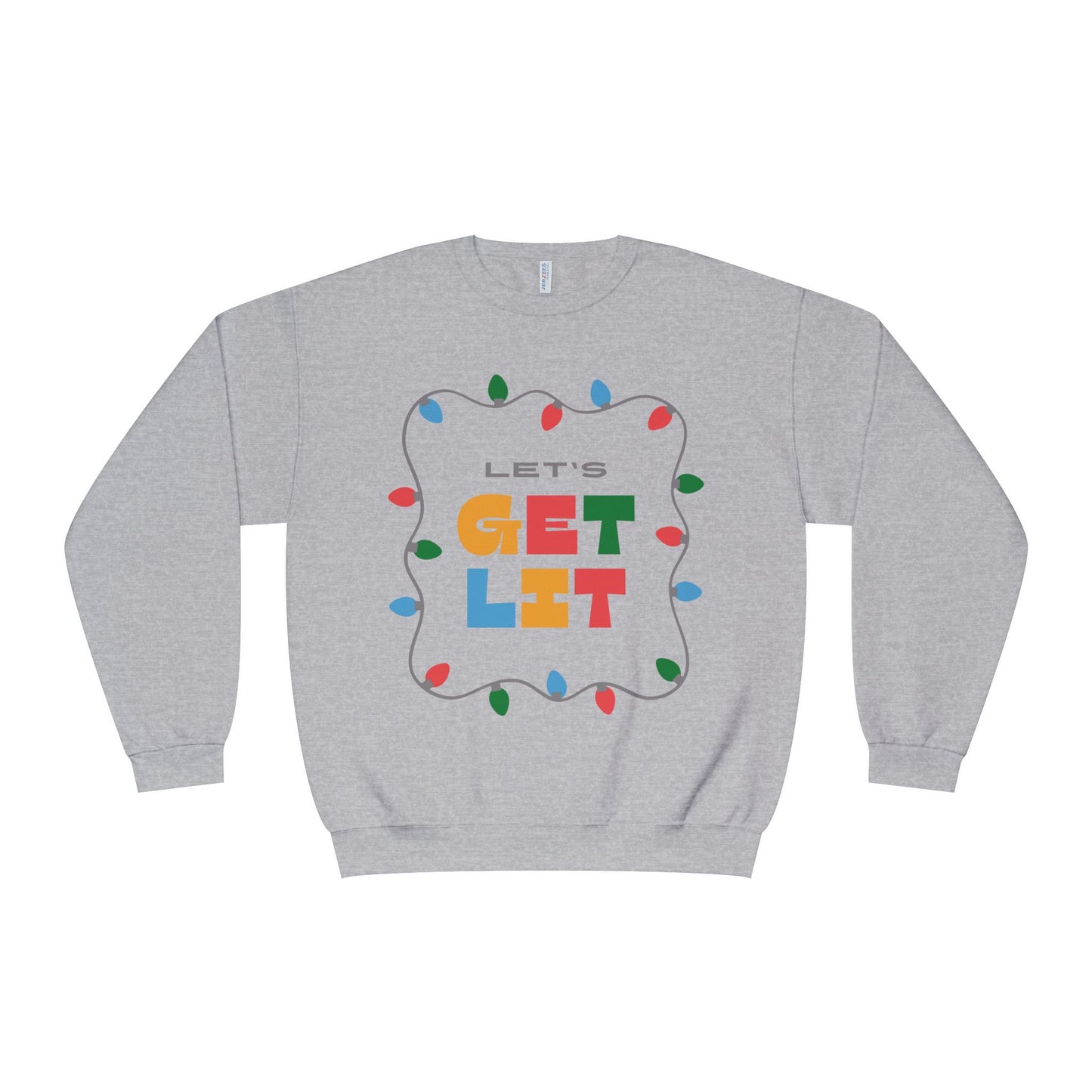 Let's Get Lit Holiday Sweatshirt – Festive Christmas Lights Crewneck