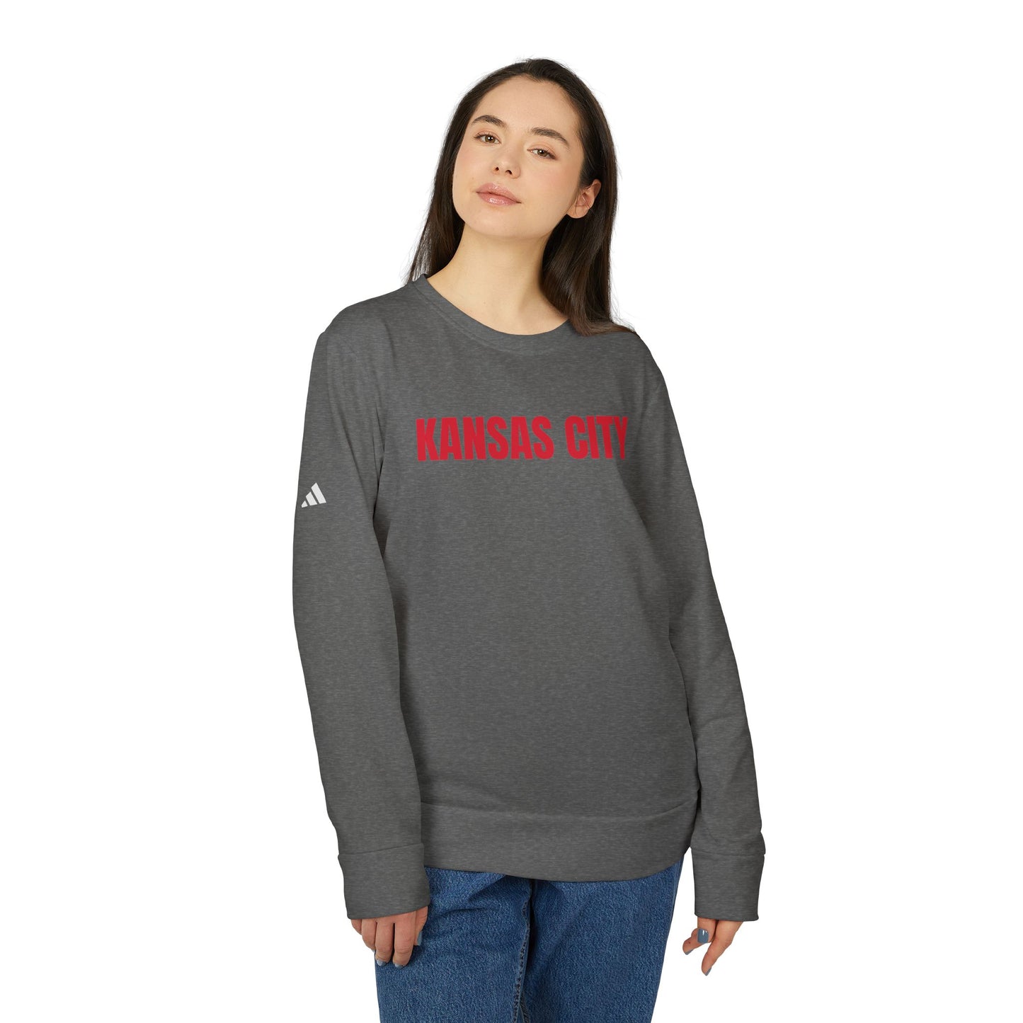 Kansas City adidas Fleece Crewneck Sweatshirt