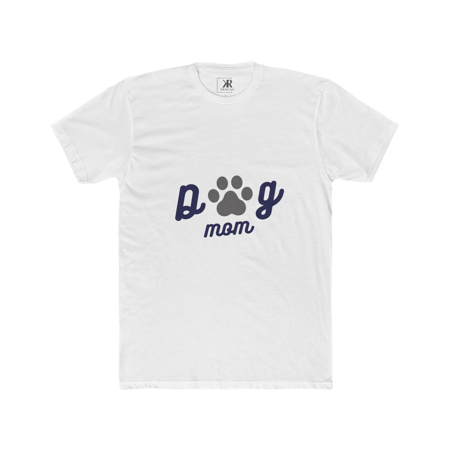 Dog Mom Cotton Crew Tee