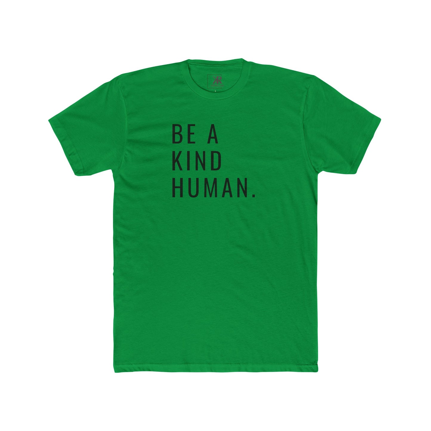 Be A Kind Human Cotton Crew Tee