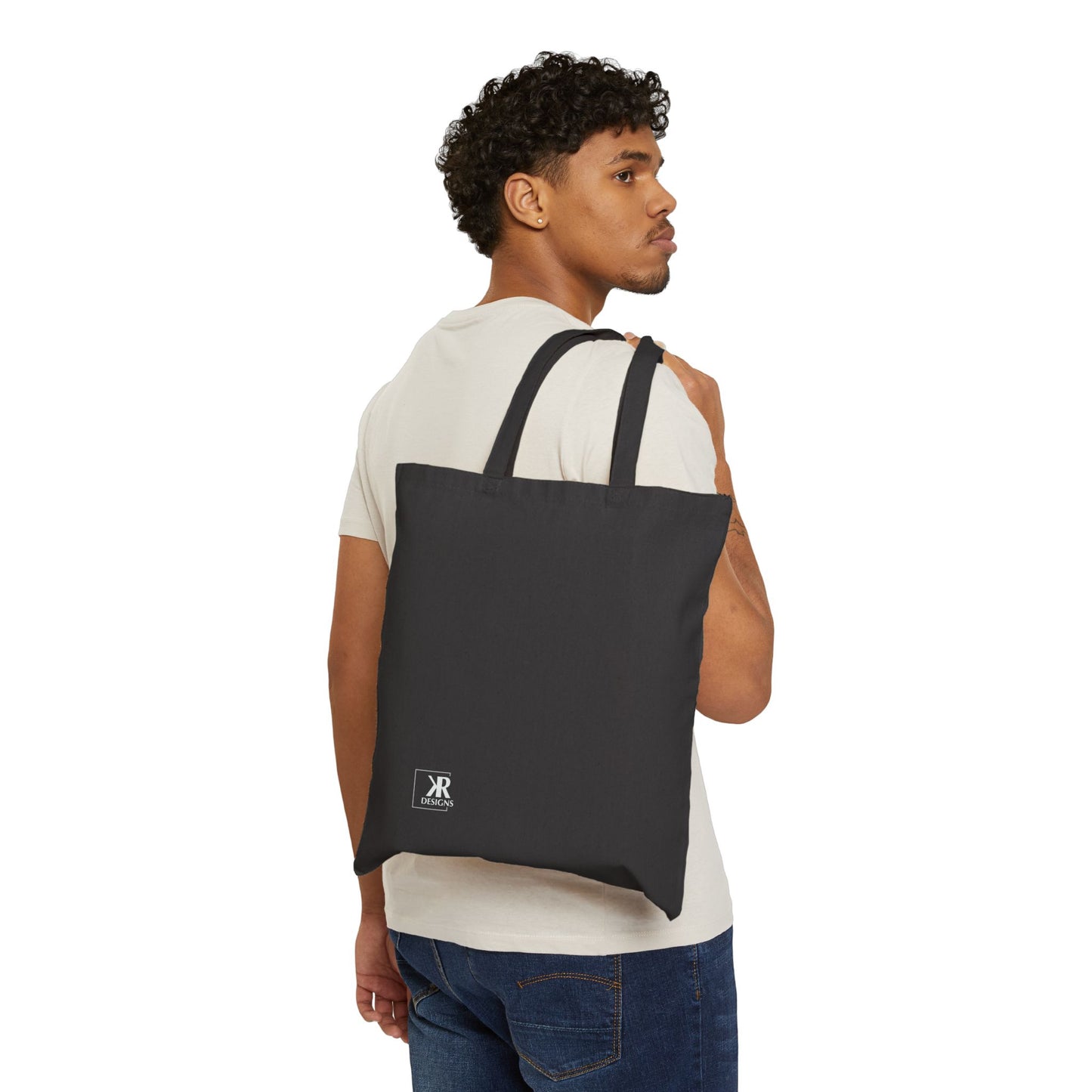Pride Celebration Cotton Canvas Tote Bag - Eco-Friendly Reusable Shopping Bag