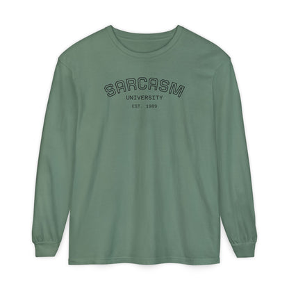Sarcasm University Long Sleeve Tee