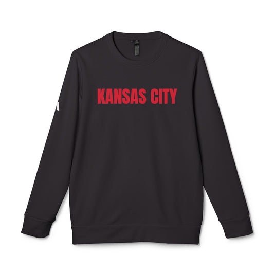 Kansas City adidas Fleece Crewneck Sweatshirt