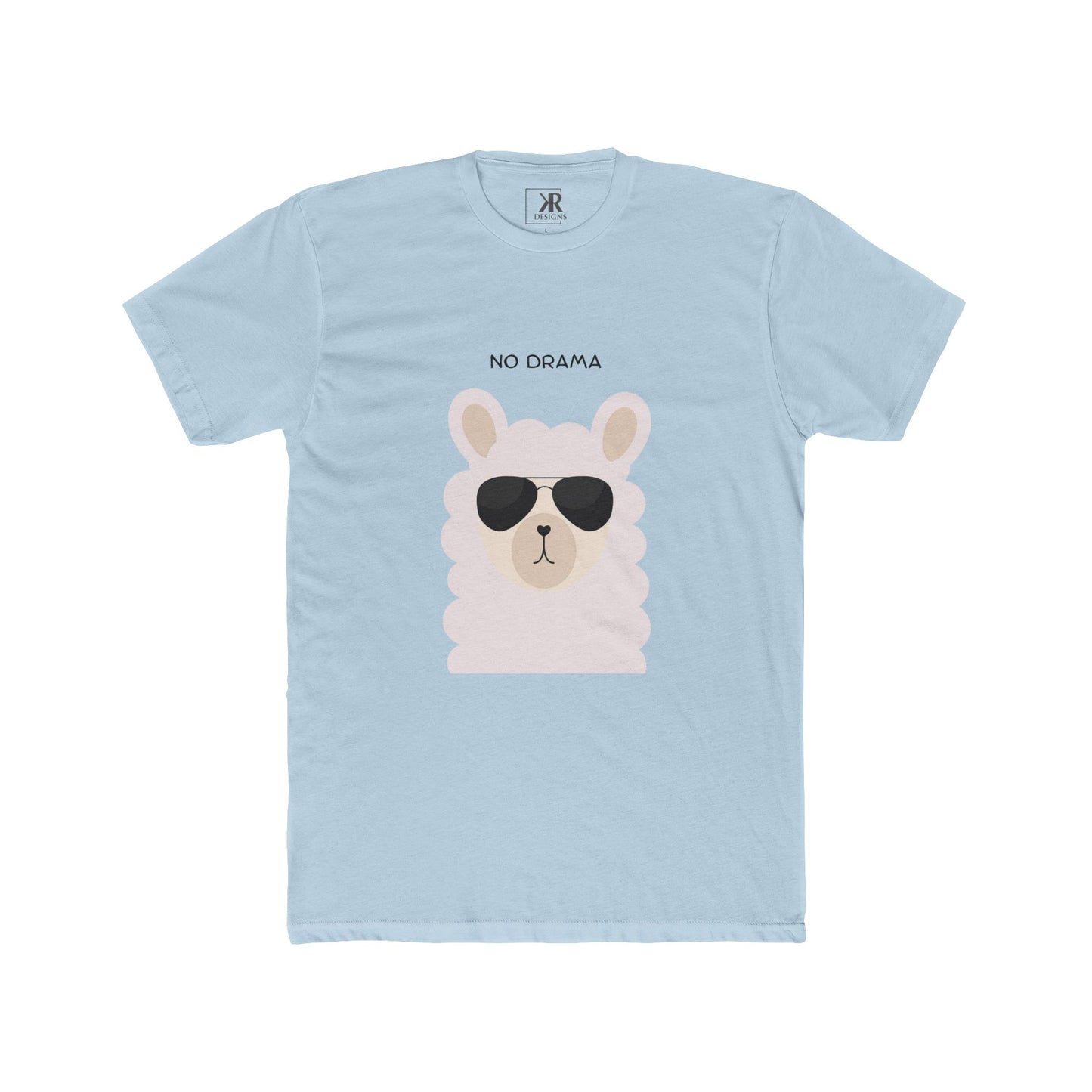 No Drama Llama Cotton Crew Tee
