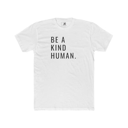 Be A Kind Human Cotton Crew Tee