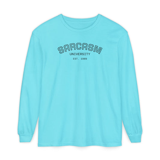 Sarcasm University Long Sleeve Tee