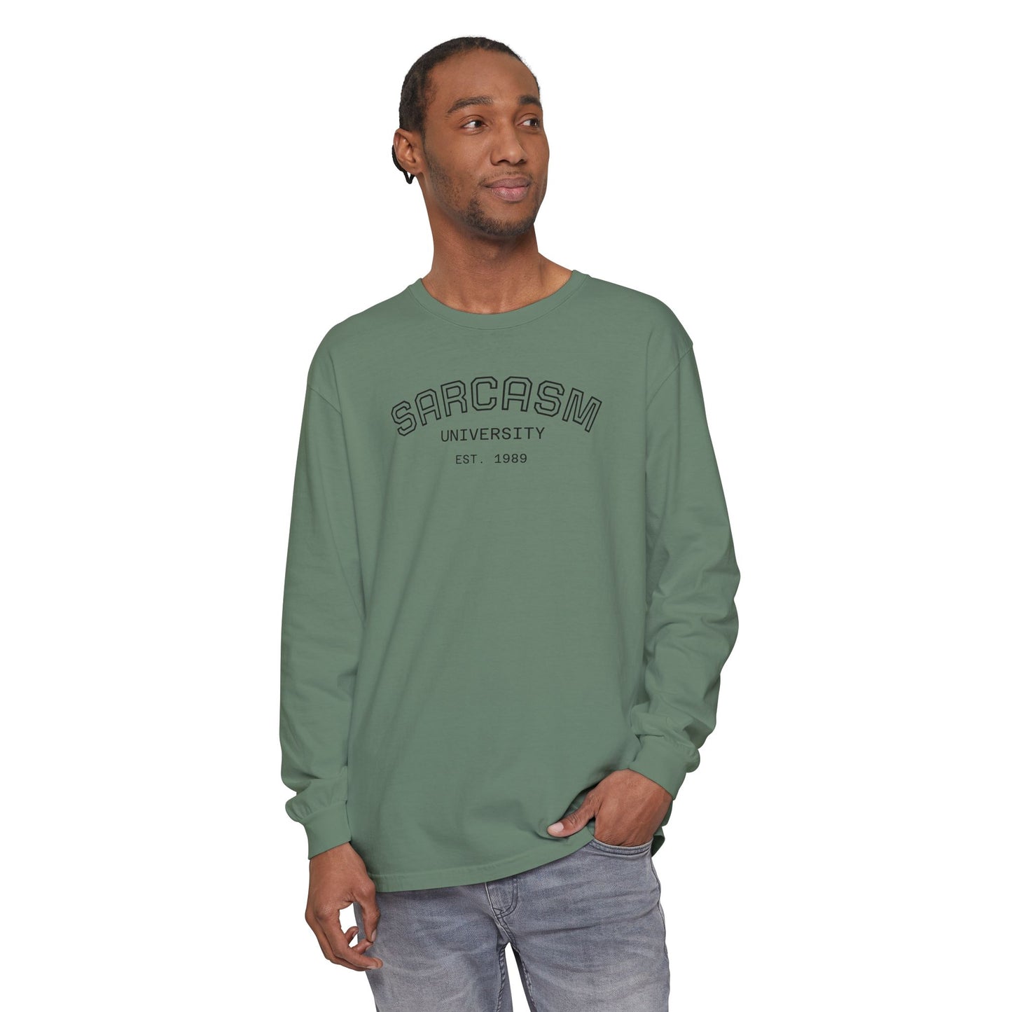 Sarcasm University Long Sleeve Tee