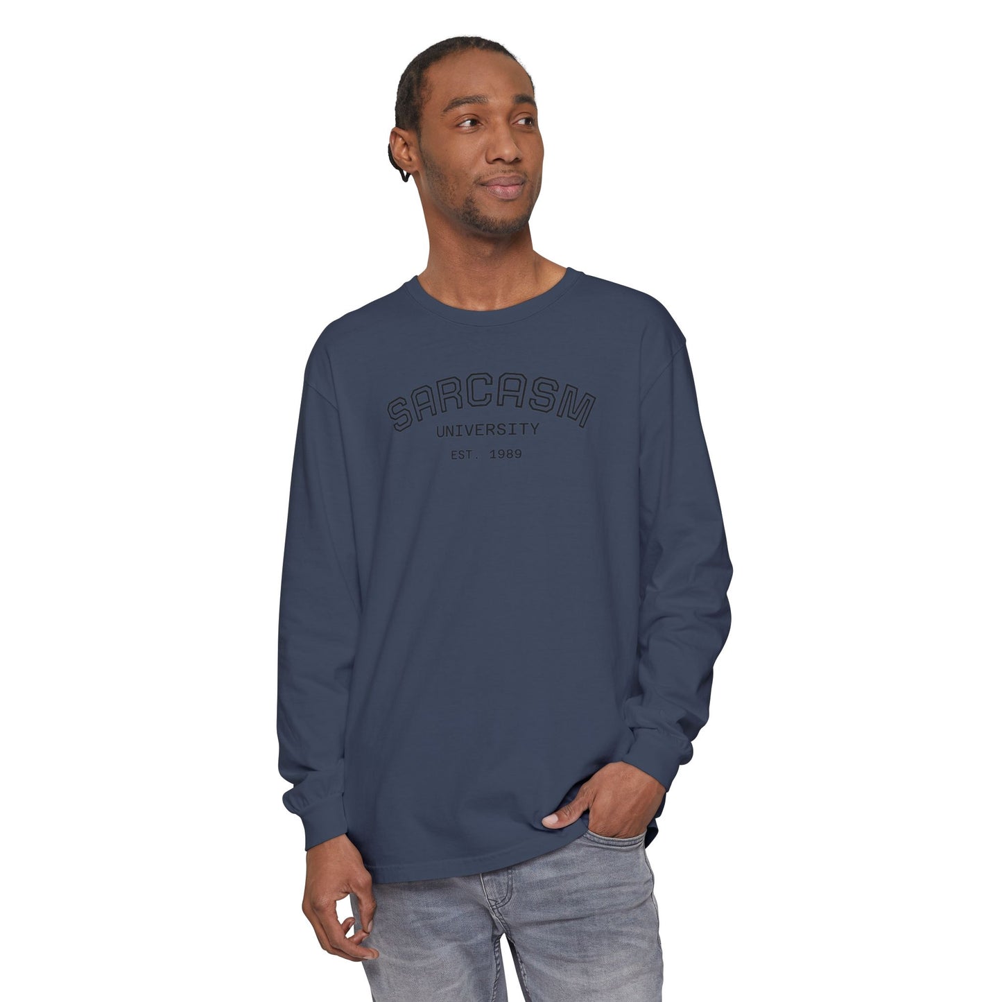 Sarcasm University Long Sleeve Tee