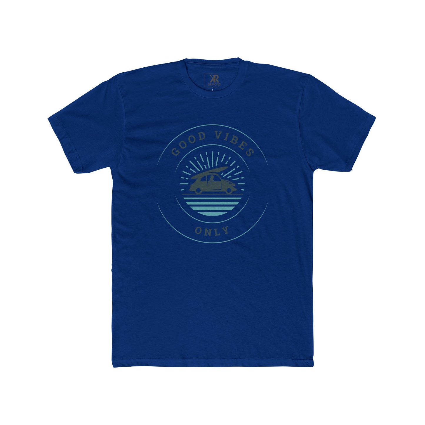 Good Vibes Cotton Crew Tee