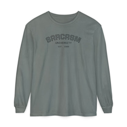 Sarcasm University Long Sleeve Tee