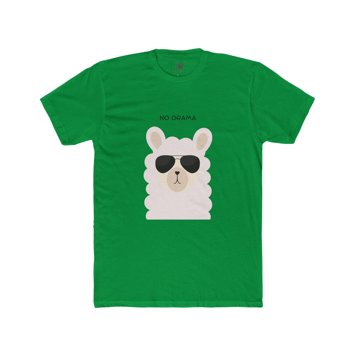 No Drama Llama Cotton Crew Tee