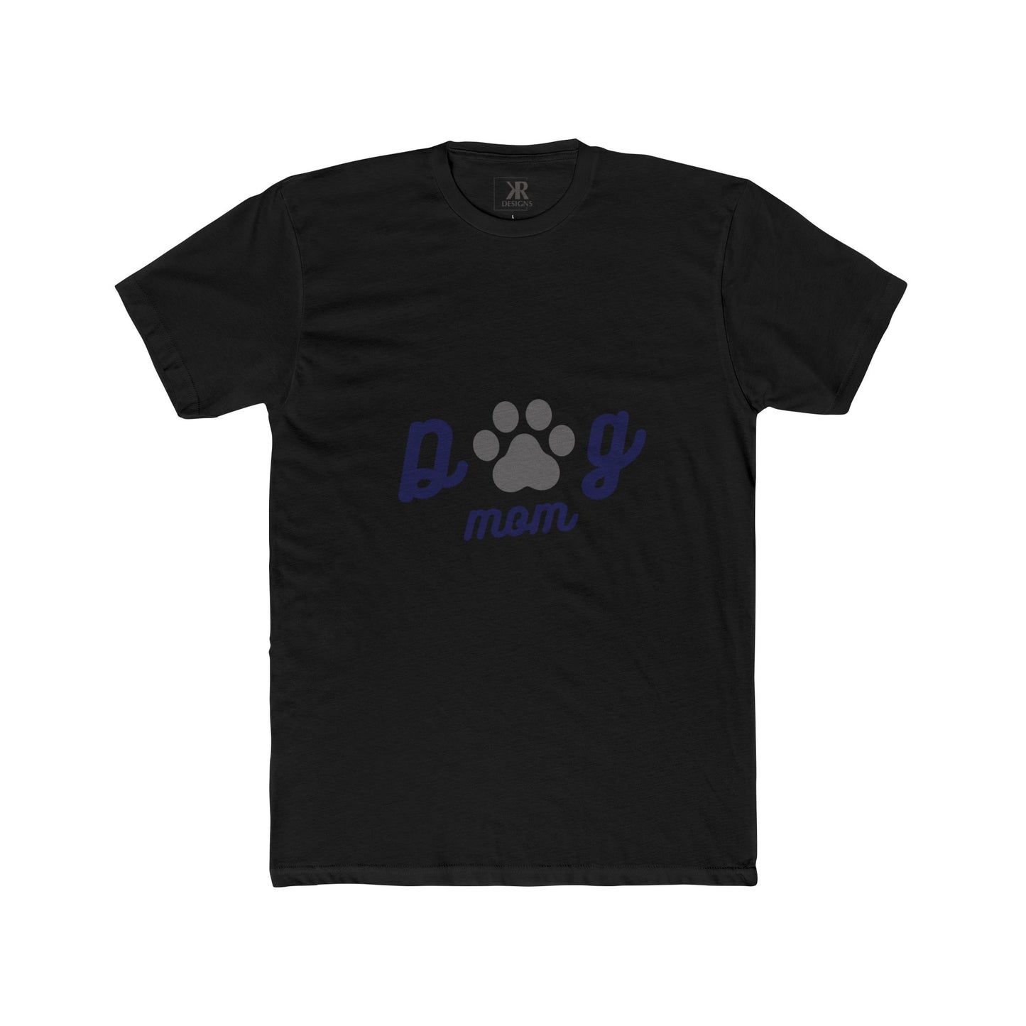 Dog Mom Cotton Crew Tee