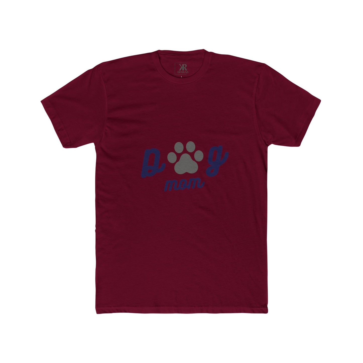 Dog Mom Cotton Crew Tee
