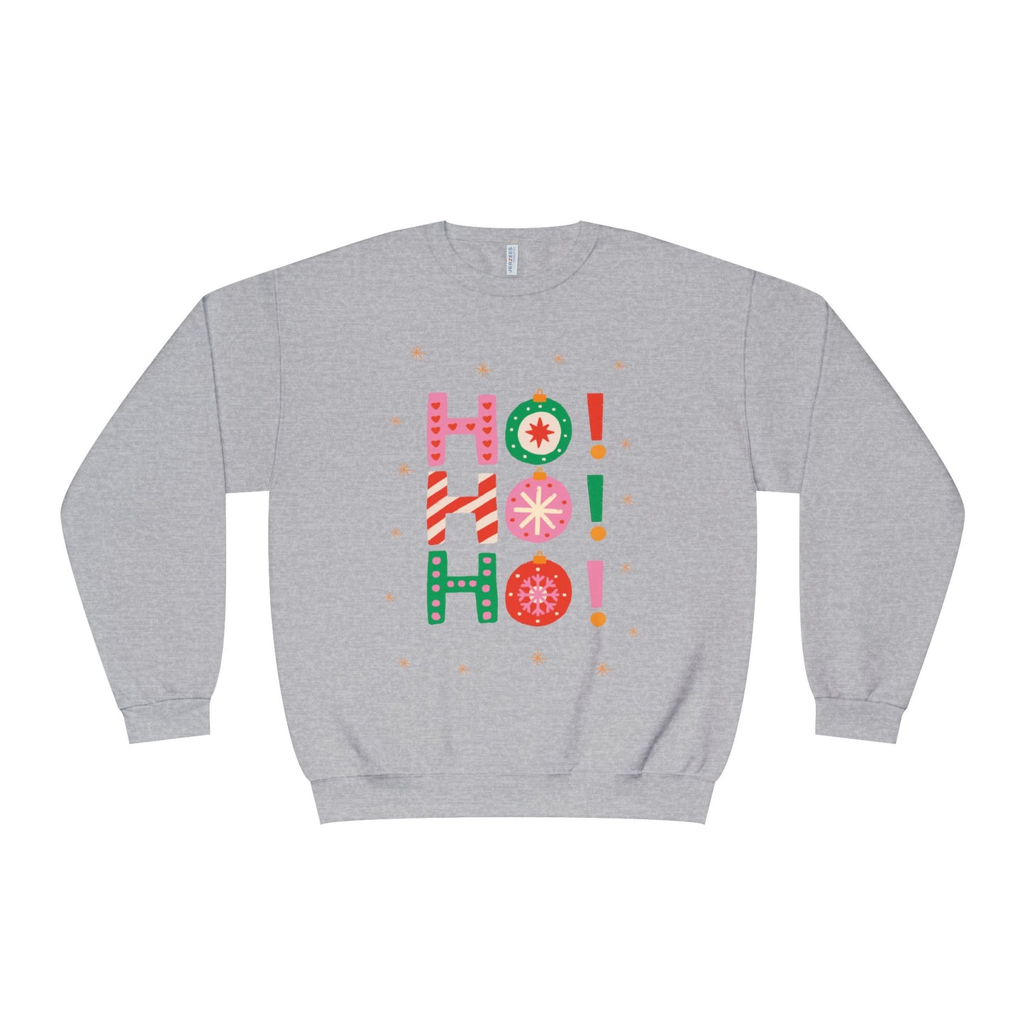 Holiday Crewneck Sweatshirt — "HO! HO! HO!"