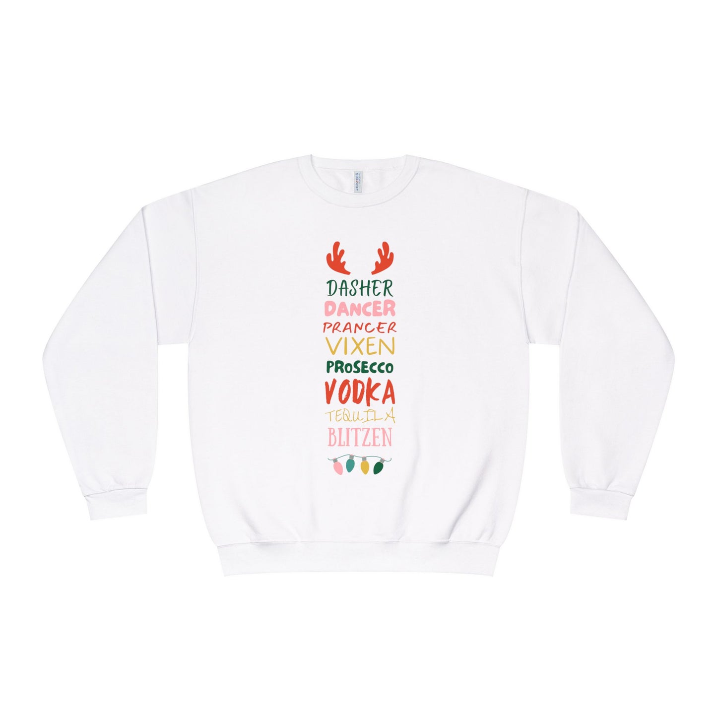 "Vodka, Prosecco, Vixen" Holiday Sweatshirt