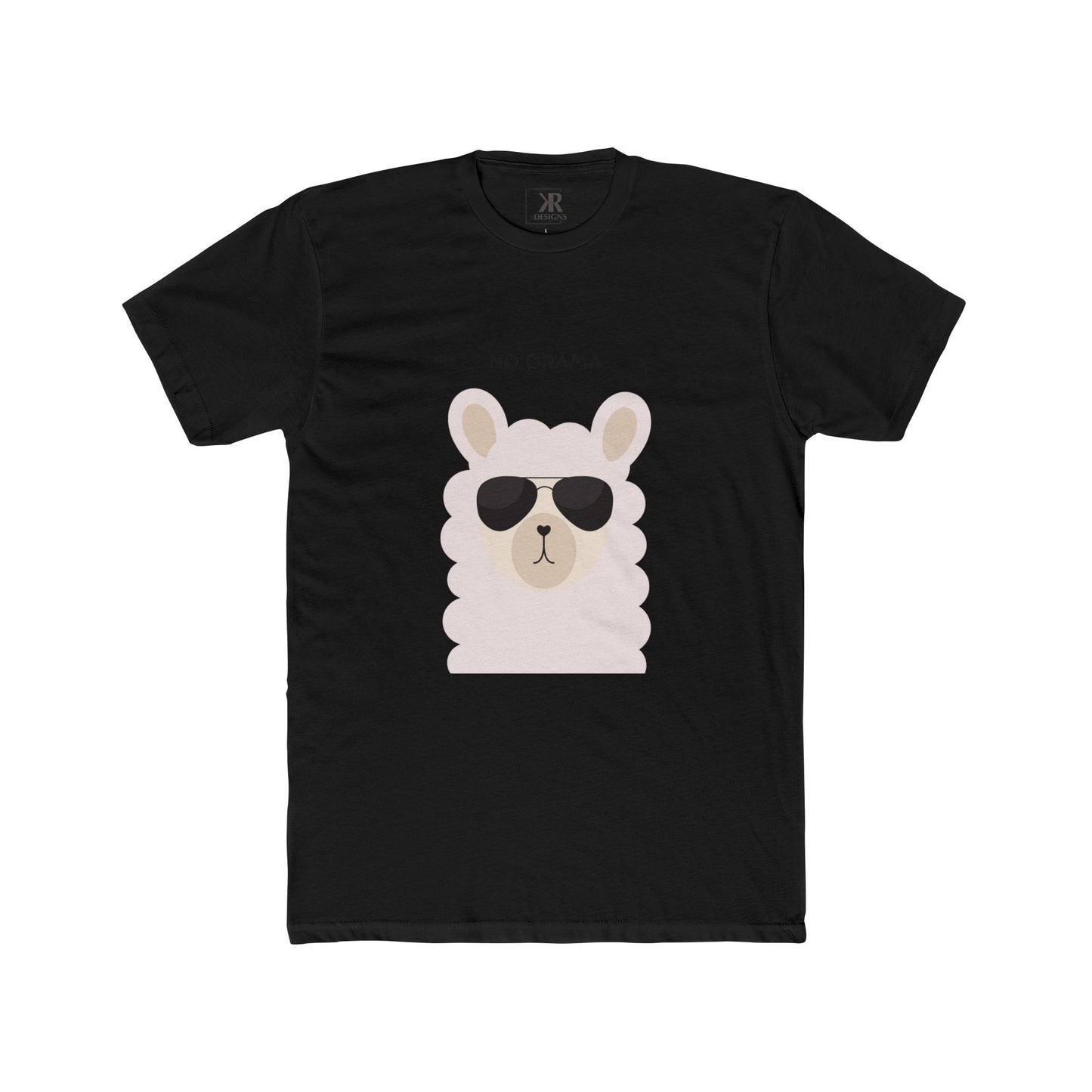 No Drama Llama Cotton Crew Tee