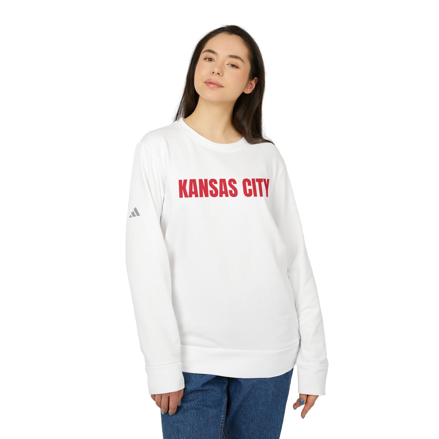 Kansas City adidas Fleece Crewneck Sweatshirt