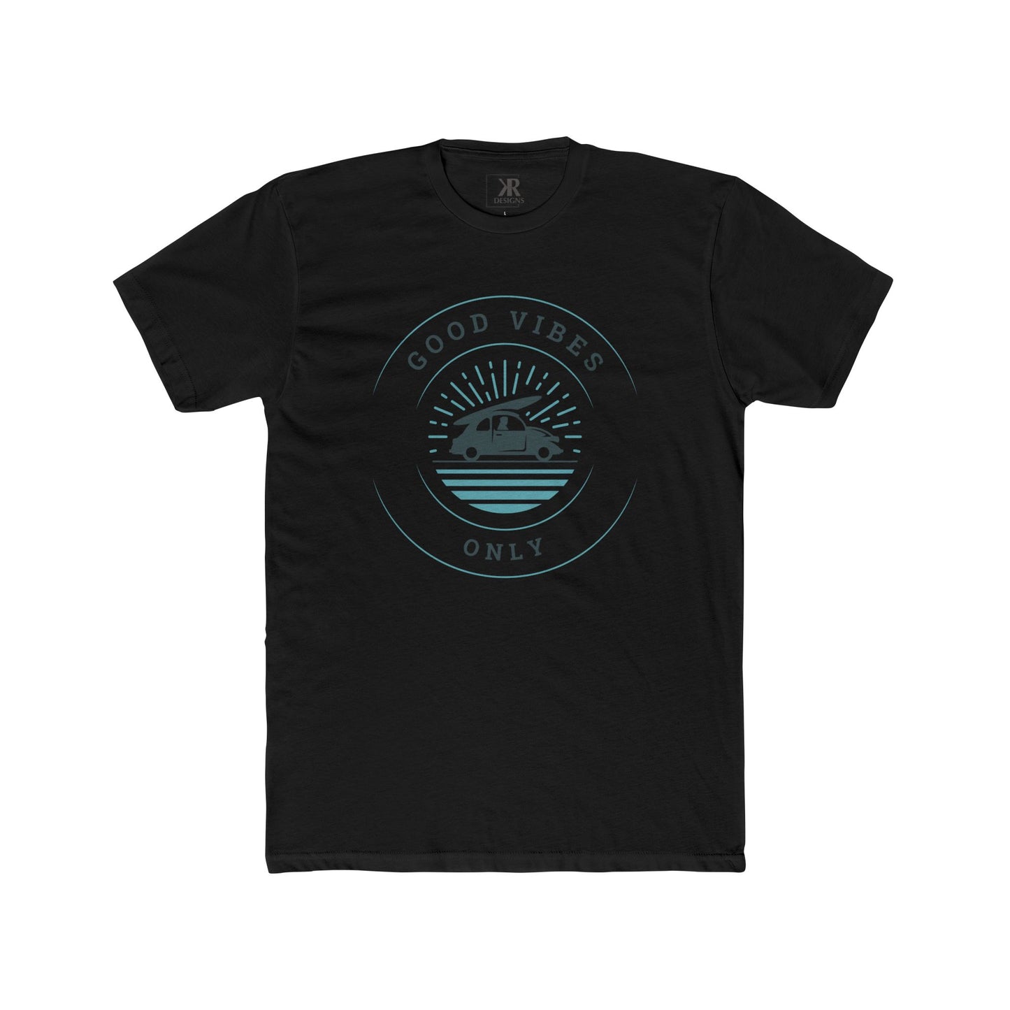 Good Vibes Cotton Crew Tee