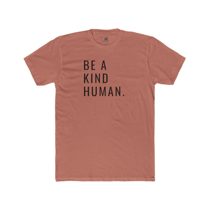 Be A Kind Human Cotton Crew Tee