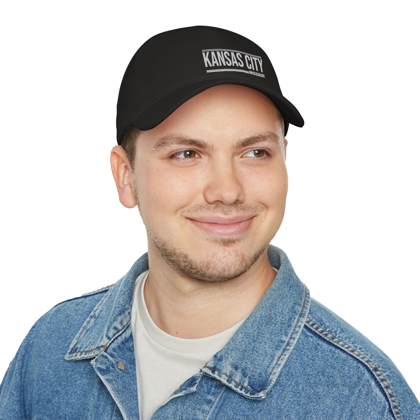 Kansas City Missouri Low Profile Baseball Cap – Vintage Script City Pride Hat