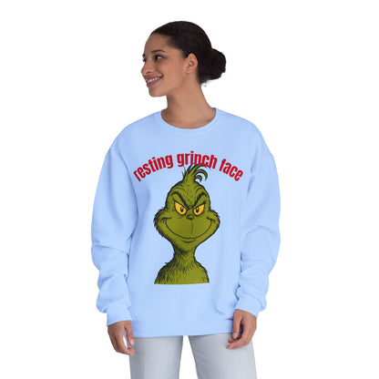 "Resting Grinch Face" Crewneck Sweatshirt