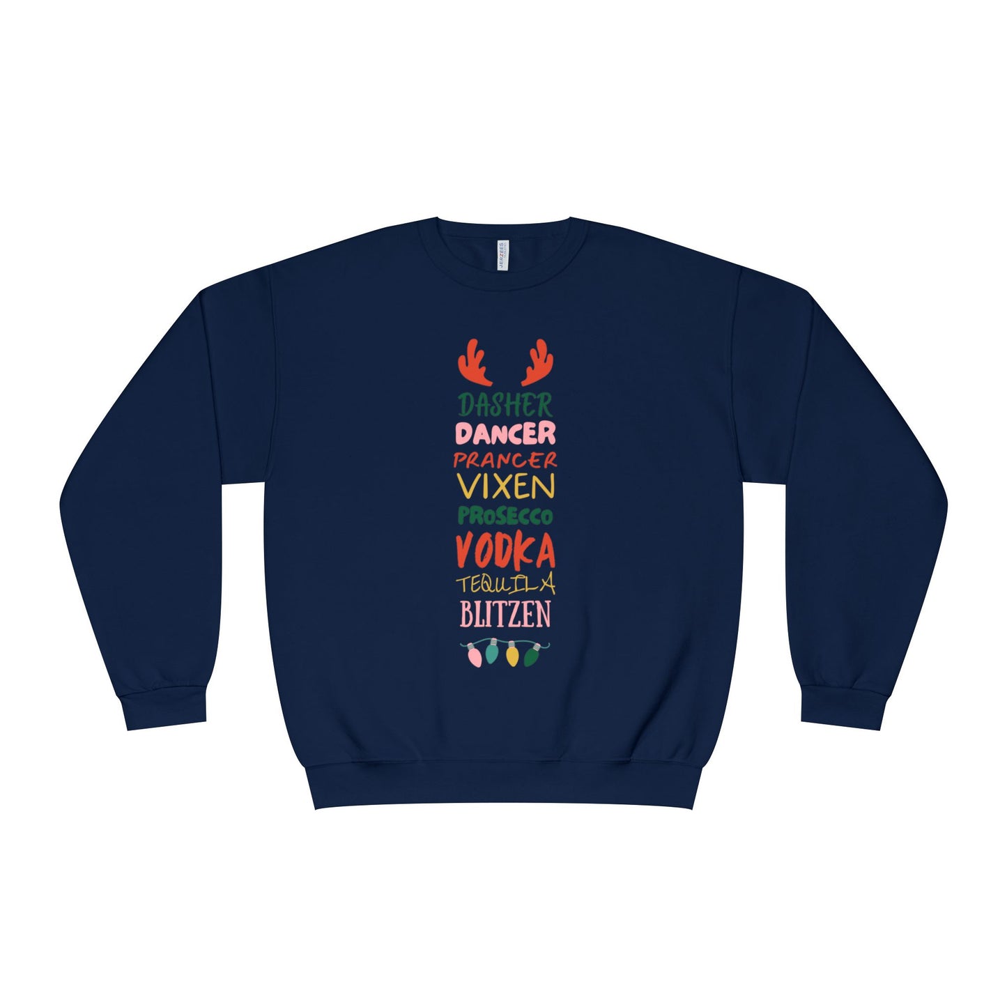 "Vodka, Prosecco, Vixen" Holiday Sweatshirt