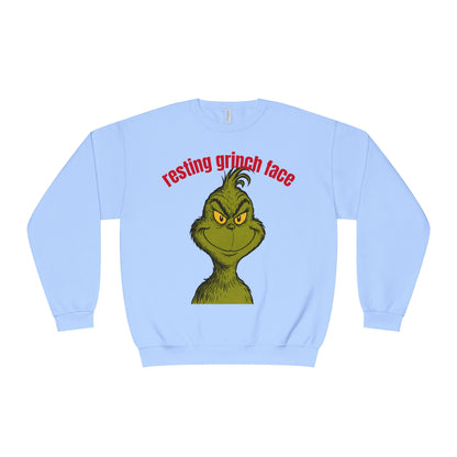"Resting Grinch Face" Crewneck Sweatshirt