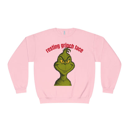 "Resting Grinch Face" Crewneck Sweatshirt